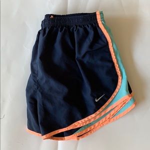 Nike Women’s 3” Tempo Shorts - Navy Orange Green